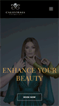 Mobile Screenshot of californiacosmetics.com