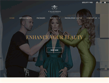 Tablet Screenshot of californiacosmetics.com